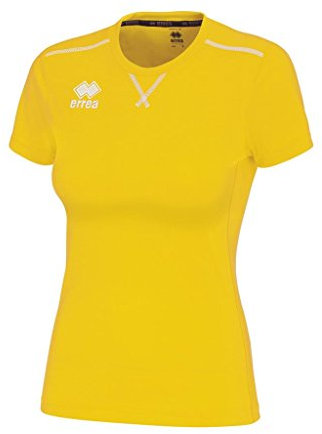 Errea Unisex em1t1c-0003_YXS T-Shirt, Gelb, 14 años