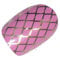 Chix Nails Nail Wraps Pink Gold Chrome Fishnet Fingers Toes Vinyl Foils