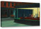 Niwo ART - Nighthawks, World's Most Famous Paintings Serie, Leinwand-Wandkunst, Heimdekoration, Galerieverpackt, gespannt, fertig zum Aufhängen (61 x 30,5 x 1,9 cm)