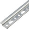 Gedotec Hänge-Schrank-Schiene für Schrank-Aufhänger Aufhängeschiene - Oberschrank | Montageschiene mit Länge 1250 mm | Stahl verzinkt | Tragkraft 240 kg | 1 Stück - Metall Wandschiene ohne Schrauben