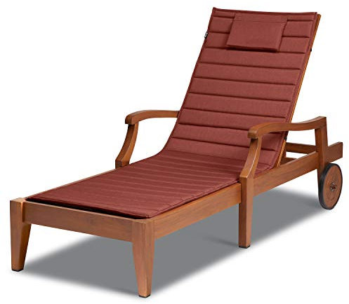 Classic Accessories Storigami Chaiselongue-Kissen, wasserabweisend, 203 x 66 cm, Heather Henna (nur Kissen)