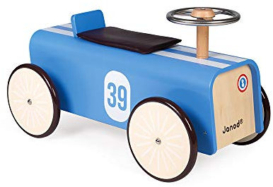 Janod - Laufauto aus Holz Kind - Style Vintage - Ab 2 Jahren, J08051