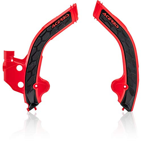 Acerbis X-Grip 2801941018 Rahmenschutz, Rot/Schwarz