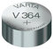 VARTA Confezione da 10 batterie per orologi all'ossido d'argento V364 (SR60) SR621SW 1,55 Volt