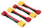 OliRC 4 St. T-Stecker Deans Style Weiblich zu Männlichen XT60 Adapter mit 14awg 5cm Draht (C16-4)