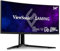 ViewSonic XG341C-2K Moniteur de Jeu incurvé 34 1440p 21:9 1ms, 200 Hz, FreeSync Premium Pro, Mini LED, HDMI 2.1, USB C, HDR1400