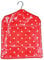 Jolee Fabrics Premium Oilcloth Peg Bags with Wooden Hanger - Large Waterproof Peg Bag, Clothes Clip Storage Perfect for Any Washing Line(Red Polka Dot)