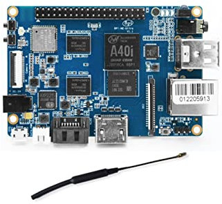 Banana Pi BPI M2 Ultra A40i Single Board Computer mit Quad Core ARM Cortex A7 CPU 2 GB DDR3 RAM 8 GB eMMC Onboard SATA WiFi Bluetooth Gigabit Ethernet GPIO Kompatibel mit Raspberry Pi B+ Run ROM Image