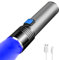 YZYOE Wiederaufladbare blaue Licht Jagd Taschenlampen, Blut Tracking Lichter Jagd, 3-Modi, Zoomable kleine LED taktische Taschenlampe Coyote Licht Angeln Nachtsicht.