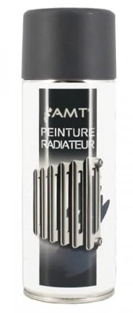 Bombe de peinture - Ardoise gris mat - Pour radiateur - Décoration - 330ml - AMT