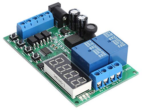 Motor Vorwärts Rückwärts DC Controller, 8 x 5cm Zeitverzögerung Zeitzyklen Relais 5V-24V