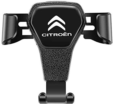 AJAAS Auto Handyhalter, Für Citroen C4 C3 C5 C1 C2 Berlingo Celysee Cactus Picasso Aircross Handyhalter Auto-Luftauslass Stabiler Autohalterung 360 Grad Drehung