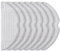 8 panni per Roborock S8/S8+/S7 MaxV/S7 MaxV Plus/S7 MaxV Ultra/S7 Pro Ultra/S7/S7+ robot aspirapolvere, agli ioni d'argento, in microfibra VibraRise