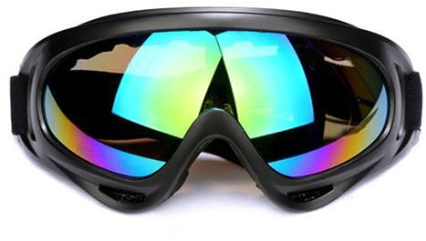 Skibrille Snowboardbrillen,Staubschutzbrille UV-Schutz Goggle Manner Frauen Reiten Sonnenbrille Sportbrille für Skifahren Motorrad Fahrrad Skaten