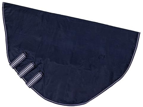 QHP Halsteil Turnout Luxe 200gr wasserdicht Navy (155-165 cm)