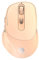 HIMDUZE Mouse Bluetooth, Mouse Wireless ricaricabile Tri-Mode (BT5.0+5.2+2.4GHz) ottico ergonomico e silenzioso senza fili per PC portatile (rosa)