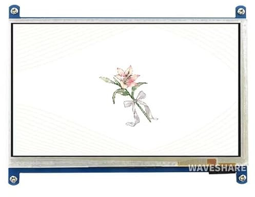 TUOPUONE 17,8 cm (7 Zoll) LCD-Touchscreen (B) Kompatibel mit Raspberry Pi 4B / 3B+ / 3A+ / Zero 2 W Auflösung 800 × 480 HDMI-Displayschnittstelle Niedriger Stromverbrauch