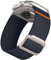 Epova Correa Compatible con Correa Apple Watch Ultra 2/ Ultra 49mm 46mm 45mm 44mm 42mm, 28mm Ultra Ancha Banda de Deportiva Elástica Ajustable para iWatch SE Series 10 9 8 7 6 5 4 3 2 1,Gris Oscuro