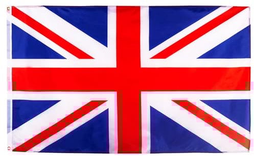 5x3ft Large Union Jack Flag for Olympics 2024 Decorations, British Flag for Olympic Games 2024 Football Sports Events Celebration Parade Garden Outdoor Party Decorations