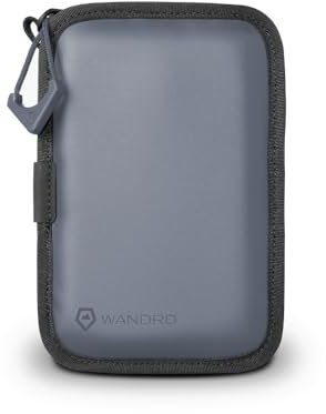 WANDRD Memory Card Case - Durable SD, Micro SD Card Holder for Creators | Camera Accessories & Electronics Organizer for Travel (Aegean Blue)