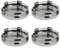 4 Stück Felgenkappen,Nabendeckel 60mm,Universal Radnabenkappen,Radnabendeckel,ABS Schwarz Nabenkappen Langlebig,Felgendeckel für Die Meisten Automodelle Geeignet,Auto Zubehör(OD 60mm,ID 56mm)