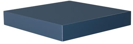 Velano - Bücherregal Wand - Wandregal 23x23,5 cm - Regal Wand - Schweberegal - Hängeregal - Regalbrett - Blau - Küchenregal - Bücherregal Kinder - Deko Wohnzimmer - Gewürzregal Wand