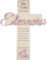 clippondi® Taufkreuz Holz Personalisiert mit Namen & Datum - Geschenk zur Taufe Junge & Mädchen - Handgefertigt aus Pappelholz - Taufgeschenk mit Taufspruch & Symbol - 3D Design (rosa)