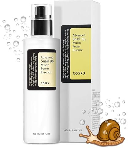 P-Beauty - Schneckenschleim Serum Advanced Snail 96 Mucin Power Essence - Gesichtsserum mit 96% Schneckenschleim für Anti-Aging, Faltenreduktion, Hautregeneration und Feuchtigkeitspflege (100ml)