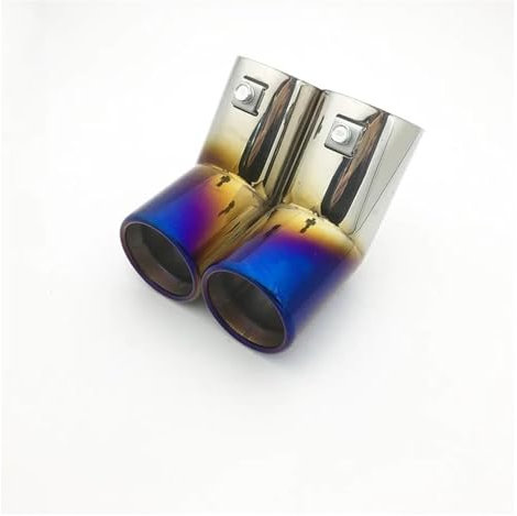 Auspuff Endrohr Für VW Für Käfer Für G&olf 4 Für B&ORA Für J&etta 2002-2007 Autoauspuffendrohr Doppelrohre Auspuffendrohre Schalldämpferspitzen