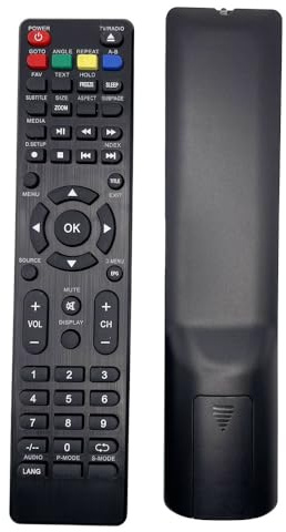 IOOIQQ Mando a distancia compatible con Brandt B3232HD. B3234HD. B4306UHD. B5006UHD. B5506UHD. B5806UHD. B2450HD. JTC NPG Proline Radiola RAD-LD25100KA L2450HD. L3200HD. S3200HD. 00DL24 F