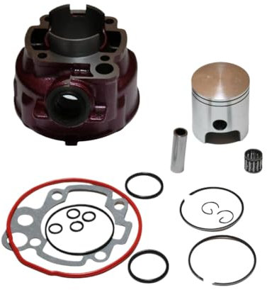 Motorrad 49 mm 90ccm großer Bohrungszylinder kompatibel mit CPI SM 50 Supermoto SMX SX Supercross 50cc 2T AM6 Minarelli Motor