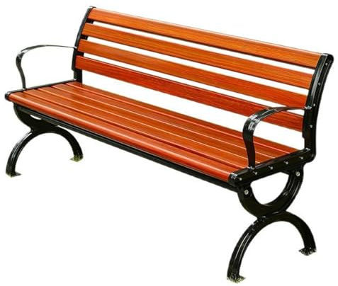 Meihkkud 2-Sitzer Gartenbank,Terrassenbank,Parkbank Wetterfest,Parkbank,Vintage Sitzbank,für Garten, Balkon und Terrasse(120cm/47.2in)