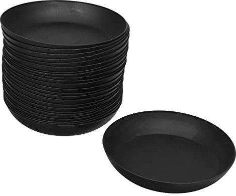 TOYANDONA 1 Juego Bandejas De Plástico para Macetas para Bonsáis Y Jardinería para Decoración Interior Y Exterior Resistentes Y Fáciles De Limpiar 25 Piezas