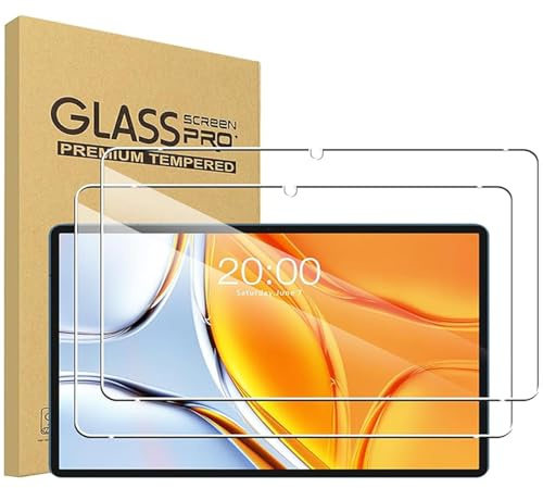 Seltrue 2 Stück PanzerglasFolie Schutzfolie für 14 Zoll Tablet TECLAS T70, Gehärtetem Glas Panzerglasfolie Displayschutz für 14 Zoll Tablet, 9H Härte, Anti-Kratzer, Anti-Bläschen Schutz Glas