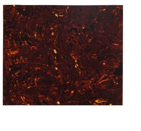 Custom Acoustic Guitar Pickguard Sheet with Thin Protective Film for Durability (Brown Tortoise)
