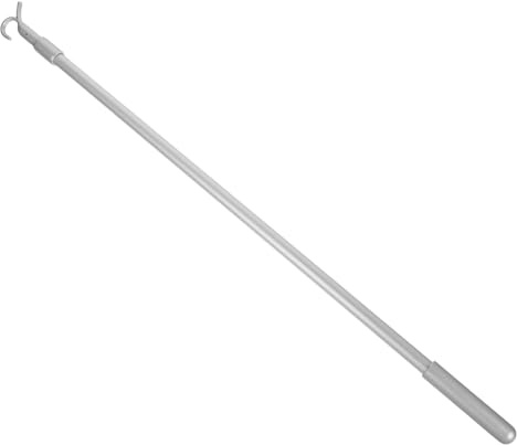 EPIGEIST Tringle Télescopique pour Store Enrouleur 81 Cm en Alliage D'aluminium Réglable, Baguette de Tirage sans Cordon, Accessoire Pratique pour Stores de Fenêtre et Rideaux Coulissants