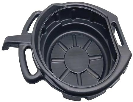 QSTDGVPW Öl, Kraftstoff Und Auffangwanne Zur Getriebereinigung, Universell, Tragbar, 10 L, Autozubehör, Ölauffangwanne für Garage, Auto