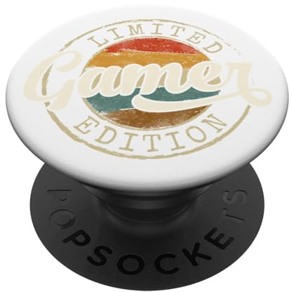 Gamer Limited Edition Vintage Stamp Gaming PopSockets Adhesive PopGrip