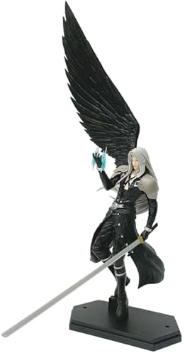 JHRFU FF7 Sephiroth Figur, Höhe 45 cm,Gaming-Sammlerstück,Deko Für Schreibtisch & Homeoffice, Geschenk Für Gamer