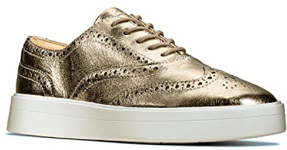 Clarks Hero Brogue., Women’s Brogue, Grey (Stone Stone), 3.5 UK (36 EU)