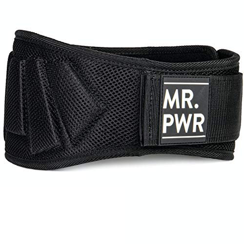 MR. PWR Gewichtheber Gürtel Herren | MRS. PWR für Damen | Fitnessgürtel | Trainingsgürtel für Bodybuilding und Crossfit | Gewichtsgürtel für Damen und Herren