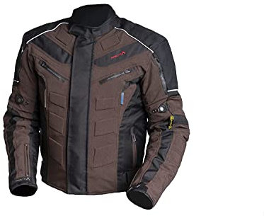 ARISTA CHAQUETA DE MOTO BLACK BROWN, talla L