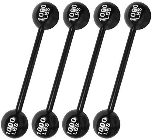 Riesige aufblasbare Hantel Langhantel – Karneval Zirkus Geburtstag/Halloween Party Dekorationen Zubehör Cosplay Requisiten – Aufblasbares Kostüm Foto Booth Requisiten Zubehör