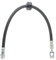 RIDEX Bremsschlauch 83B0179 VORNE beidseitig BREMSSCHLÄUCHE Länge: 440mm
