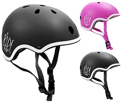 SMJ sport Unisex-Adult Spectro Fahrradhelm, Rosa, M (55-57 cm)