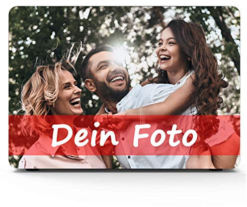 Personalisierte Foto Laptop Hülle für MacBook,MacBook Cover Laptop Hülle Kompatibel mit MacBook Pro 13 Modell A2289/A2251/A2338 Benutzerdefiniert mit Eigenem Foto/Text/Logo,Fotogeschenk