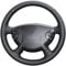 Auto-Lenkradbezug aus schwarzem Leder, für Mercedes Benz E-Klasse W211 G-Klasse W463 2002–2007, graue Linie