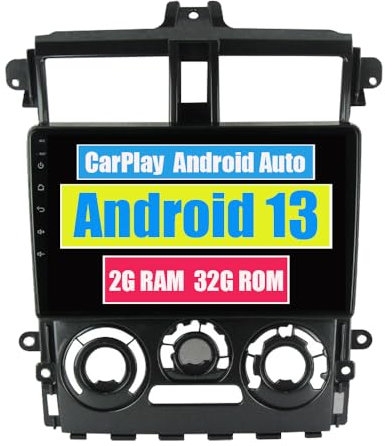 RoverOne Auto Stereo für Mitsubishi Colt Plus 2007 2008 2009 2010 2011 2012 mit Android Multimedia-Player Navigation Radio Stereo Touchscreen Bluetooth WiFi USB Mirror Link