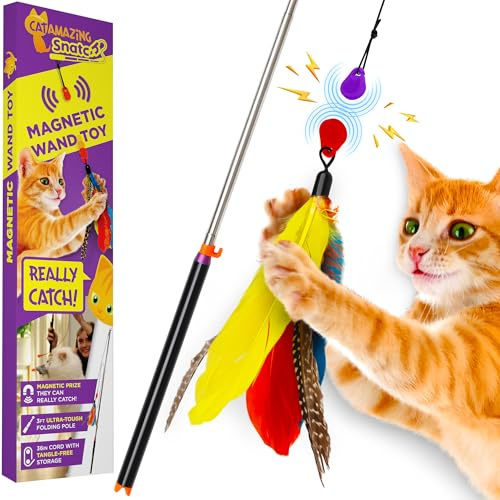 Cat Amazing Snatch Katzenspielzeug Teaser Zauberstab
