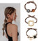 Yean Leopard Haargummi Set - Elastische Perlen Haargummi Seil Accessoires für Frauen und Mädchen (3)